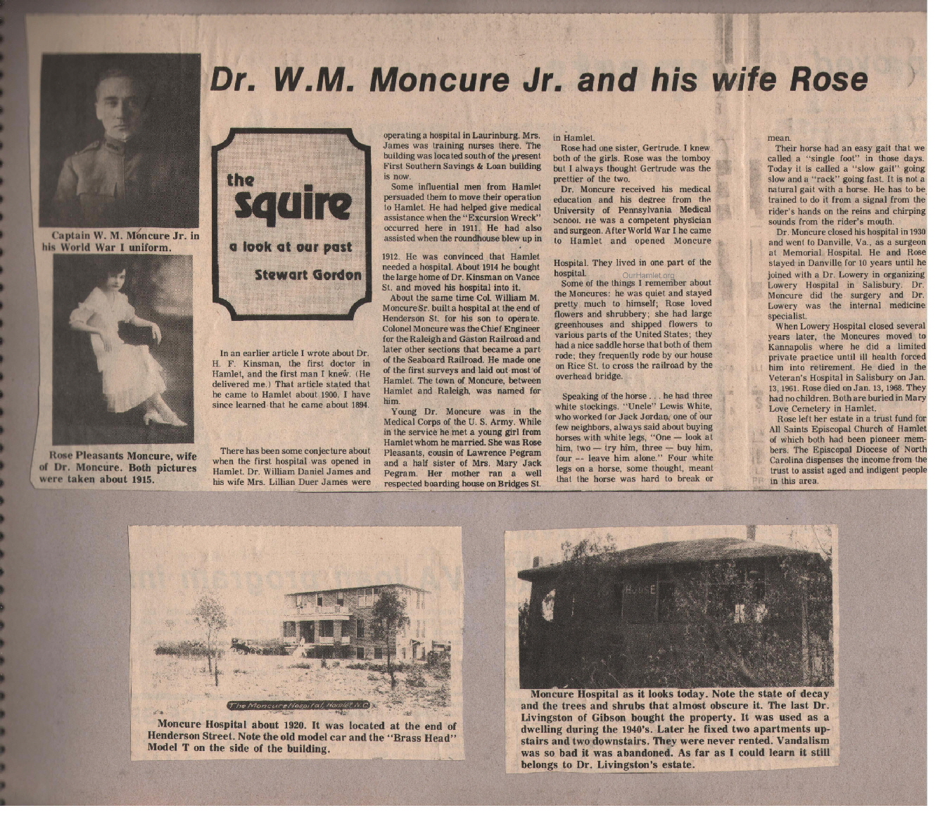 The Squire - Dr Moncure OH