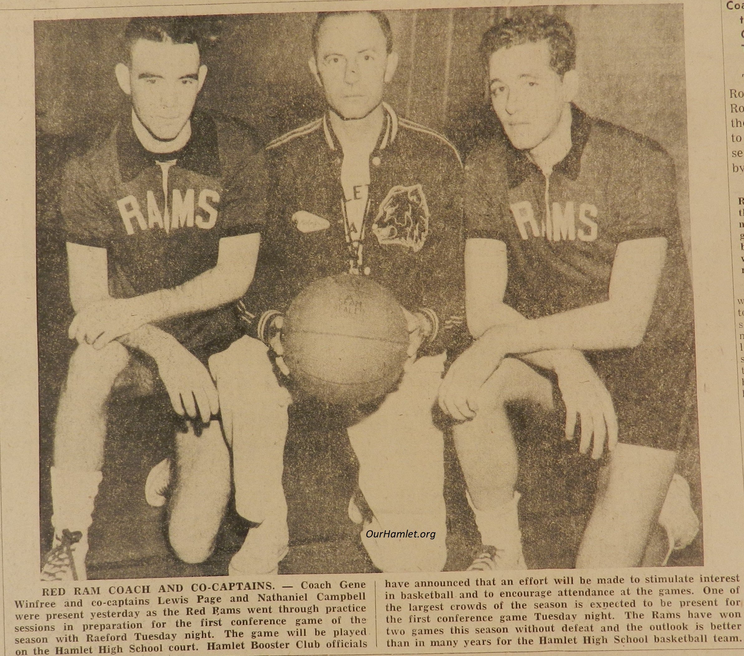 1955 HHS basketball players OH.jpg