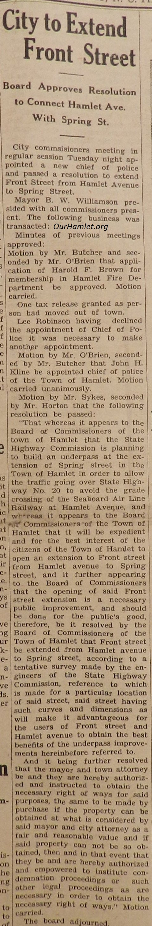 1934 City to extend Front St OH.jpg