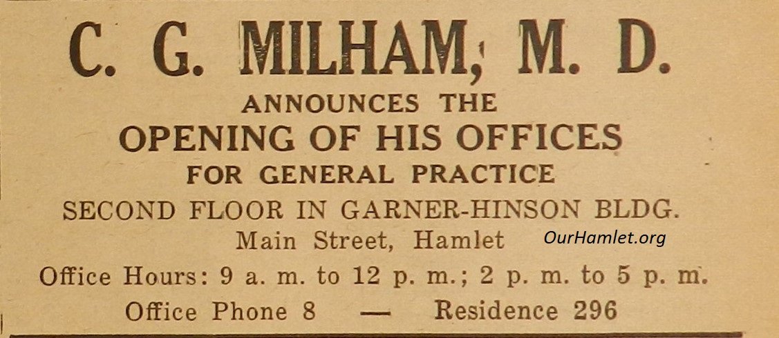 1934 Dr Milham OH.jpg