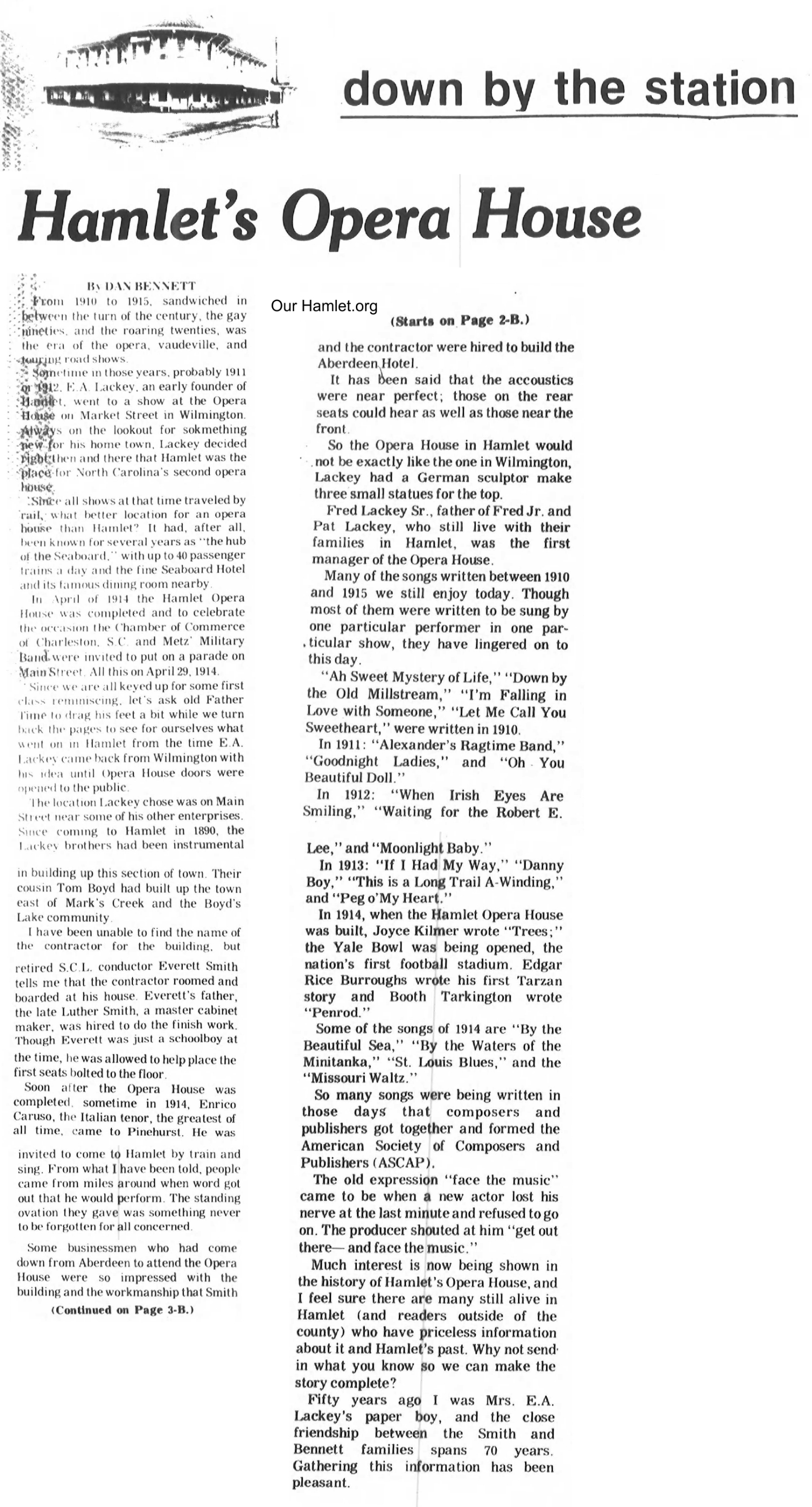 1981 Down by the Station - Opera House OH.jpg