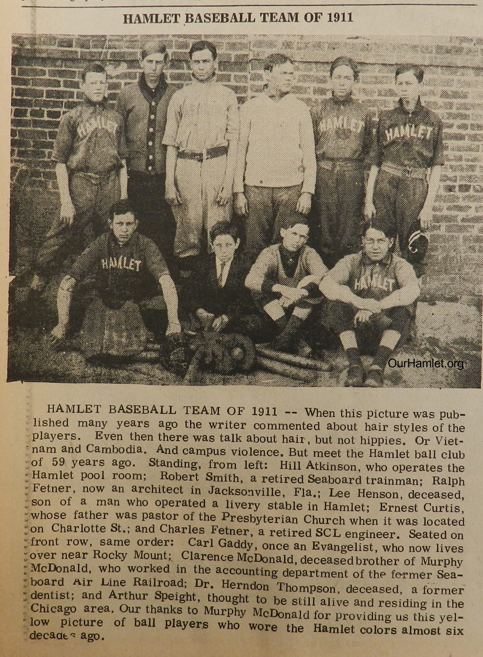 1970 Hamlet baseball 1911 OH.jpg