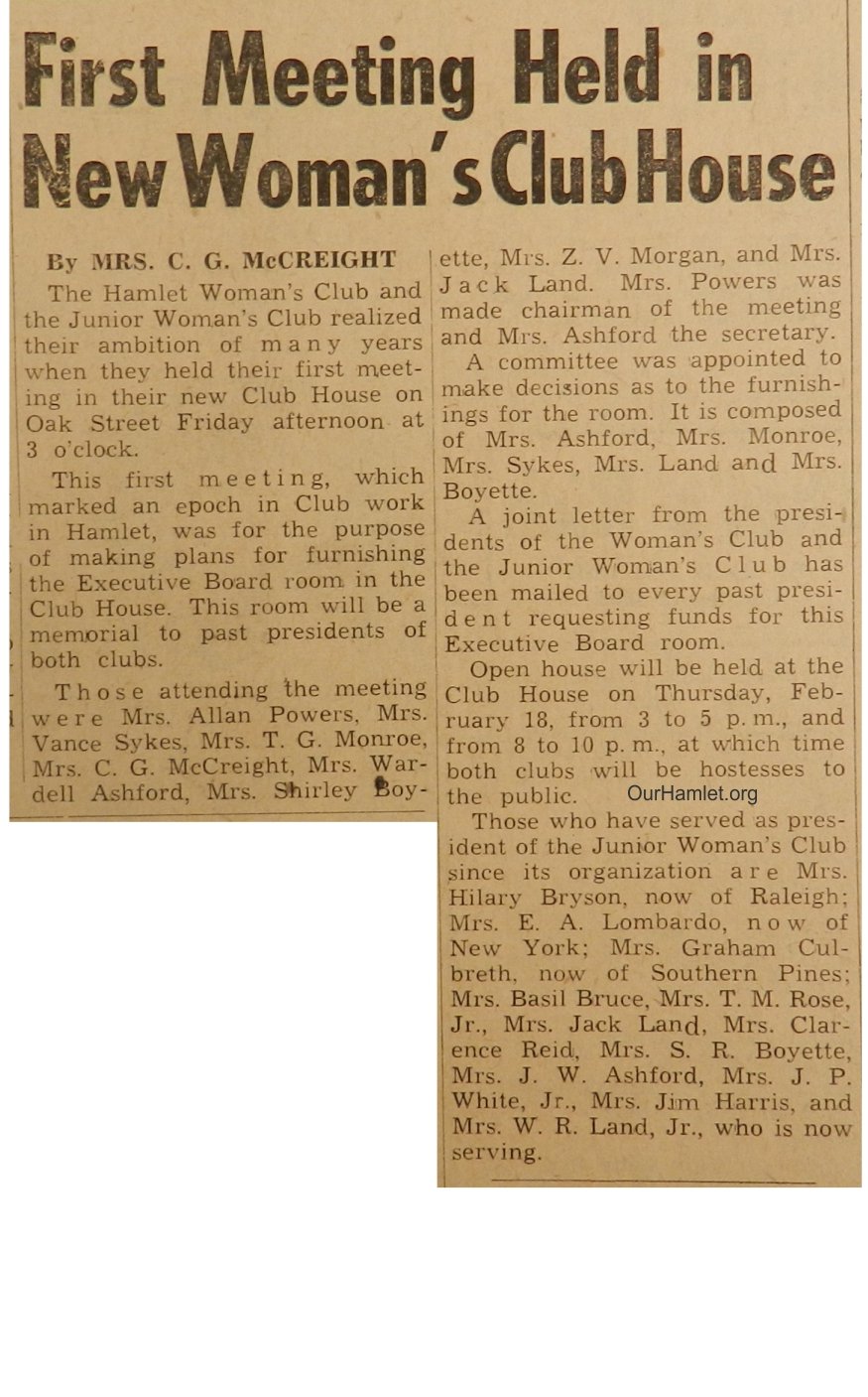 1954 Womans club new house OH.jpg