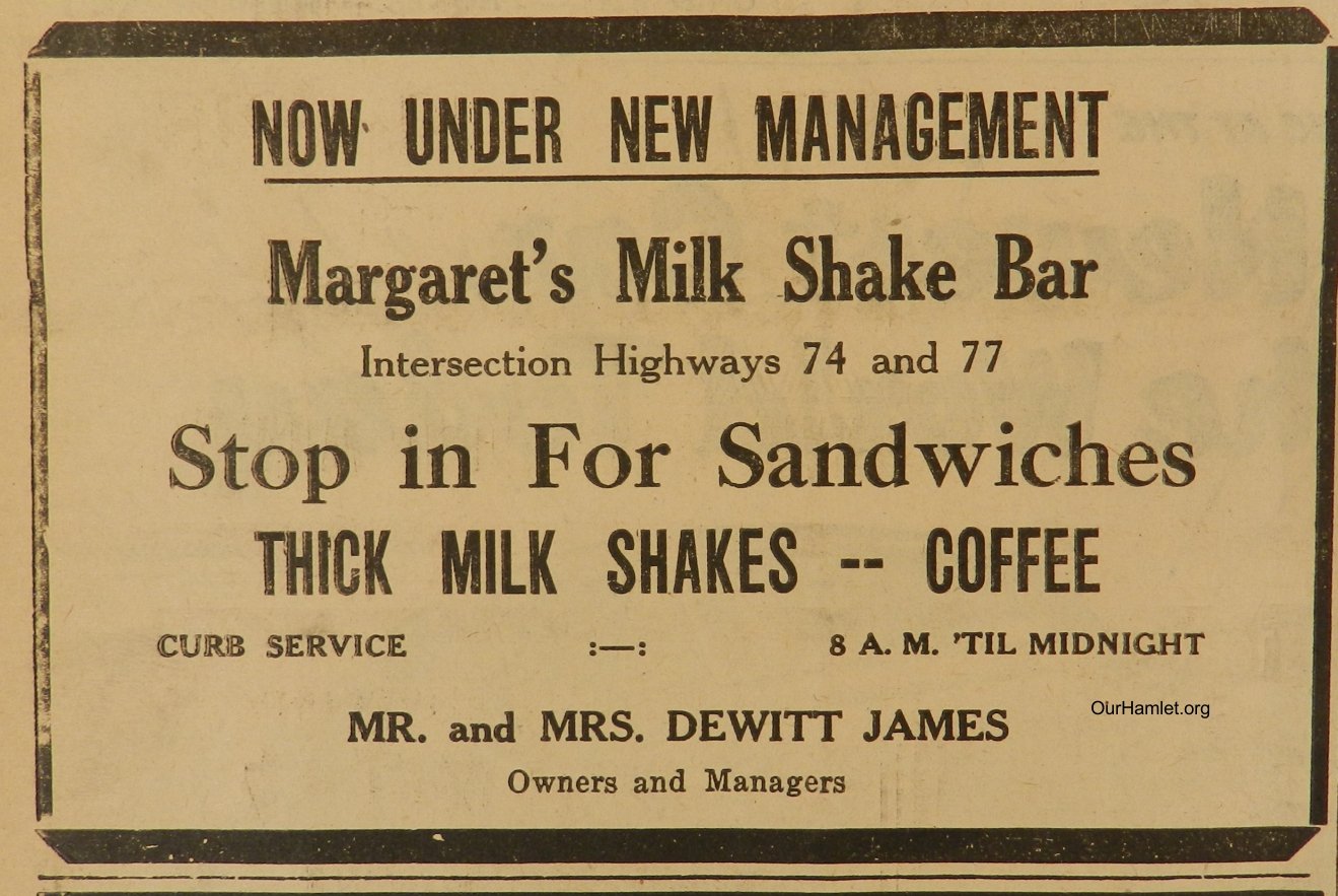 1951 Margarets Milk Shake Bar OH.jpg