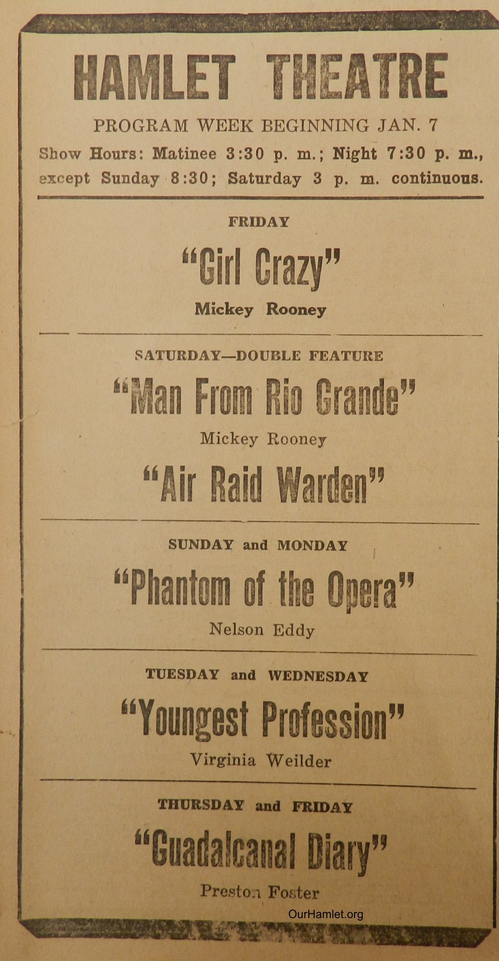 1944 Hamlet Theater OH.jpg