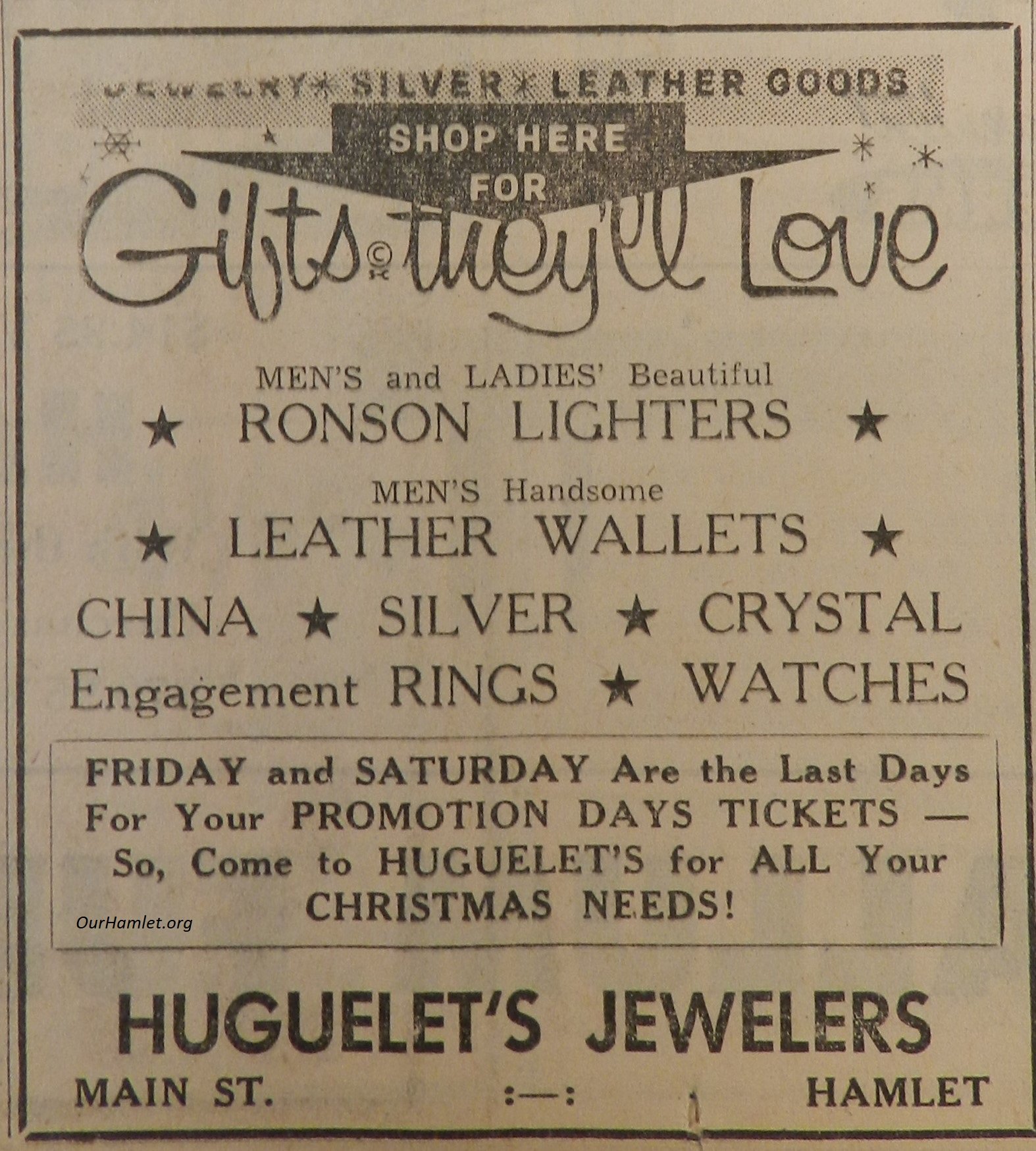 1961 Huguelet's OH.jpg